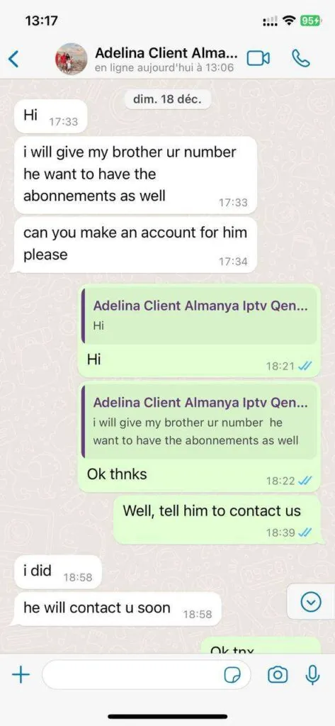 WhatsApp trial account activation screenshot 5
